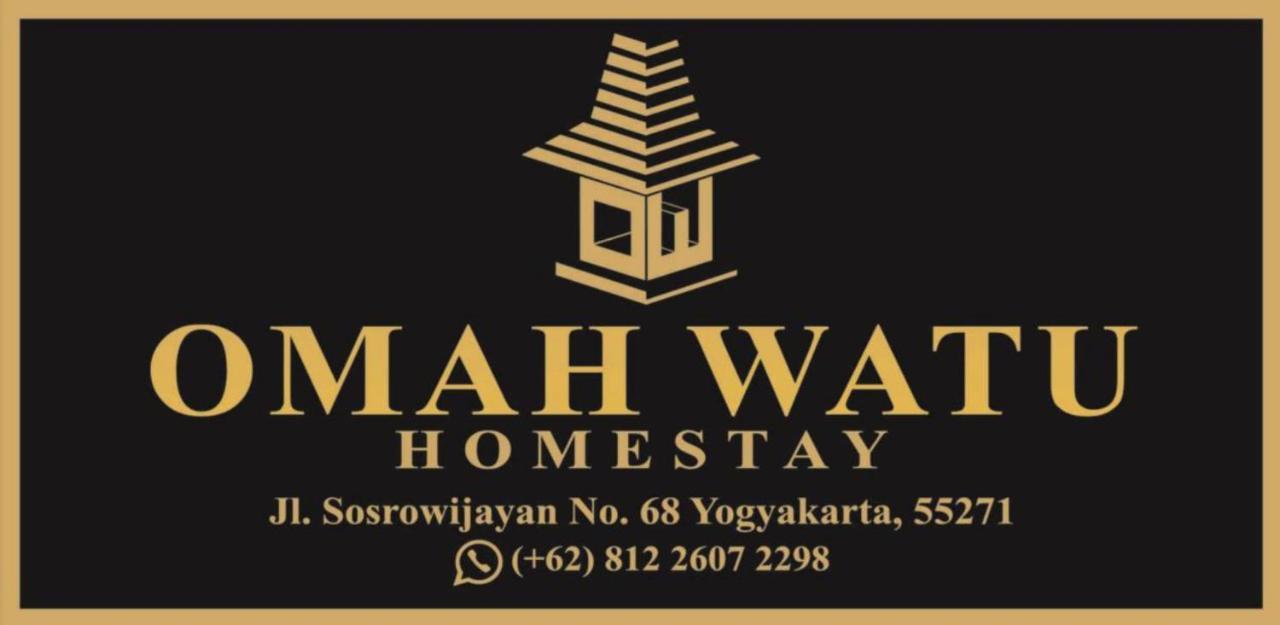 Omah Watu Homestay Джокякарта Екстериор снимка
